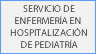 Servicio de Enfermería en Hospitalización de Pediatría