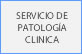 Servicio de Patología Clinica